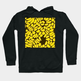 Minimalistic Banana pattern #4 Hoodie